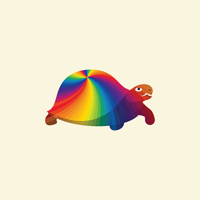 Colorful Turtle design inspiration abstract colorful tortoise logo colorful turtle logo tortoise tortoise logo turtle turtle logo vector
