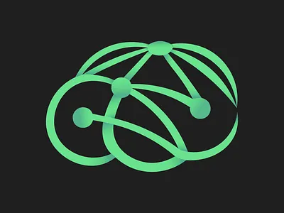 Channel Minds Icon - CM merging 3d 3d logo brain brain illustration brain logo brand identity branding design graphic design icon design illustration logo logo design minimal branding science technology vector illustration