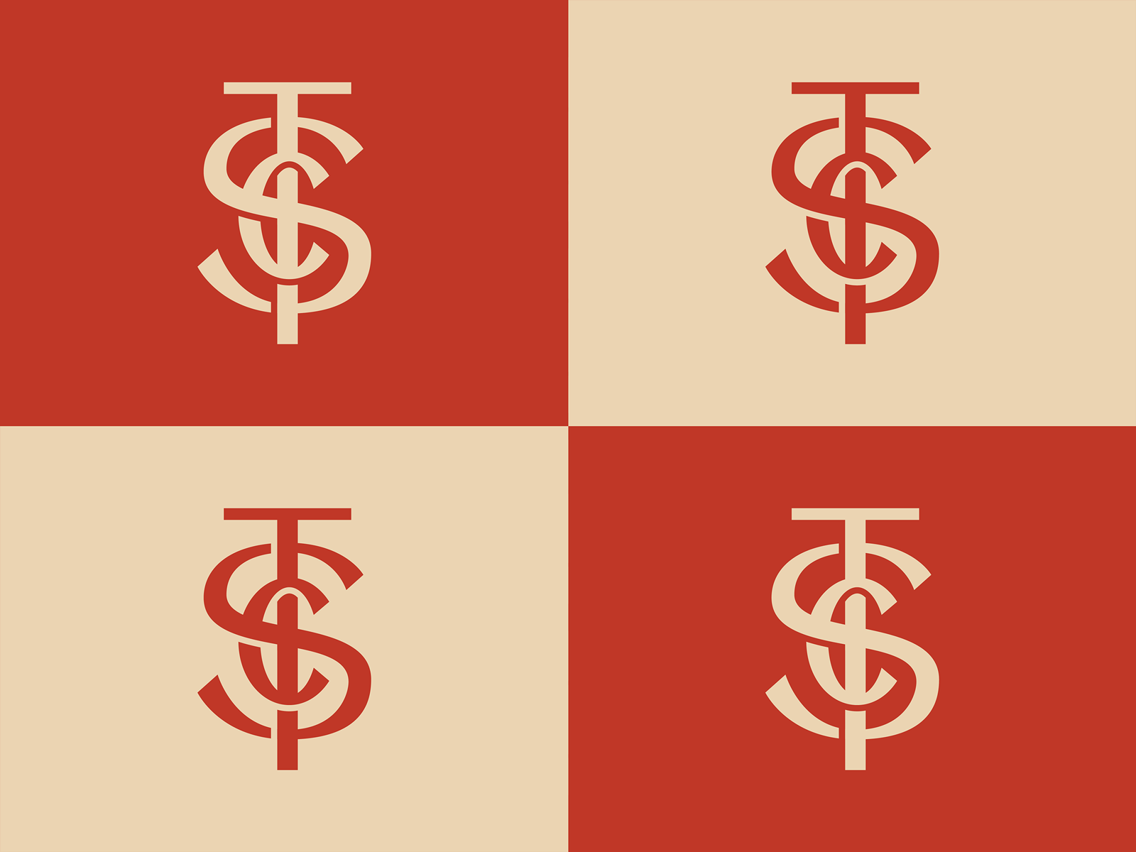 TSC Monogram design graphic design illustration lettering lettering artist logo logo design logodesign minimal logo modern logo monogram monogram design monogram logo monogram mark type art type logo typography