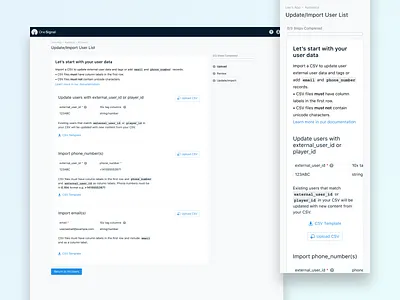 Improving our List Uploader custom messaging upload users ux