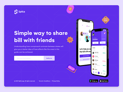 Coming soon.... app ui design design figma fintech product split bill ui uiux ux