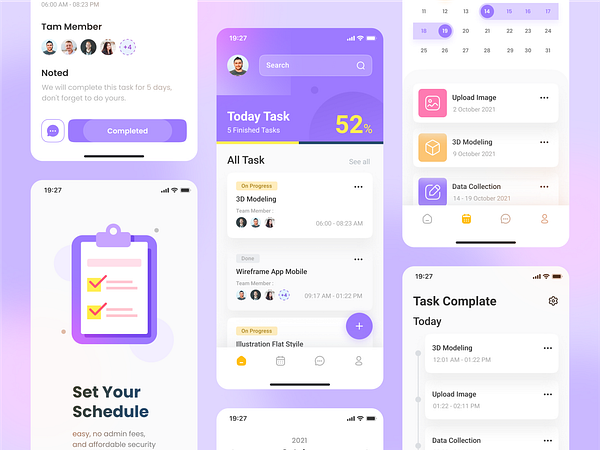 Plan Management App by Sub1 on Dribbble