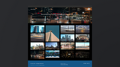 Life at 6ix 2021 design single page single web page ui web design web development website design website development