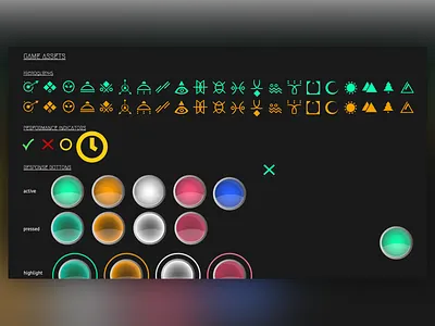 UI Design System Iconography and Button States app design graphic design mobile system ui ux vector