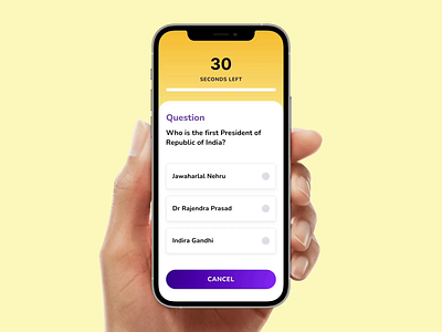 Quick Poll Screen animation app branding clean dailyui design graphic design illustration logo minimal minimalist mobile motion graphics typography ui ux vector web