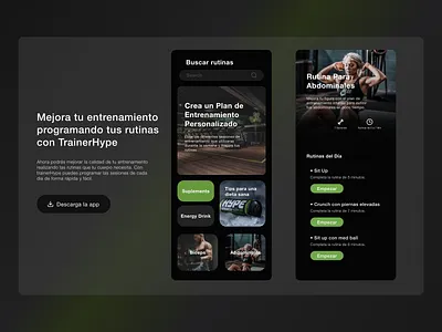 App Workout Tracker UI app app workout tracker ui design gym ui ux