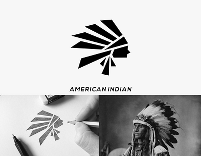 AMERICAN INDIAN ABSTRACT decoration