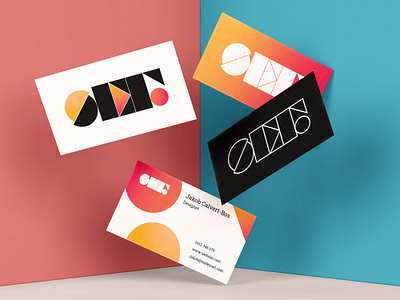 SET Logo Business Card Mockup! design logo