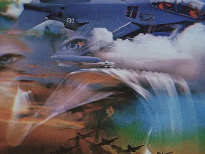 ЯК-130 fighterjet fly pilot plane war