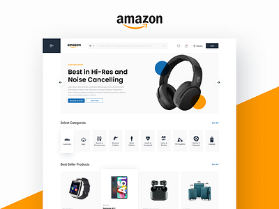 Amazon Webpage Design amazon designs e com e commerce ecom online webpage portal retail web design web portal webpage websites