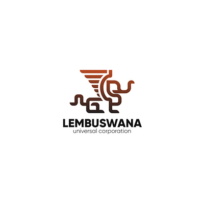 Lembuswana Logo ancient animal animallogo bird borneo designofanimal elephant great lembuswana logo luxury minimallogo mythic