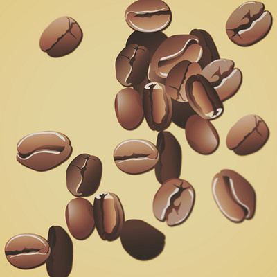 Coffee Beans coffee coffee bean design illustration vector