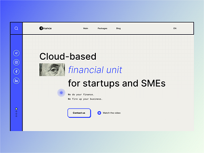 Finance/startups 🚀 business. finance first page money startups ui ux