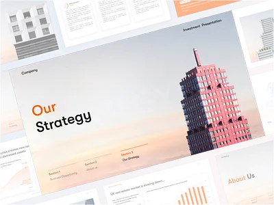 Real Estate investment deck business presentation fund investor deck keynote presentation pitch deck pitch deck designer powerpoint presentation design property re real estate venture capital