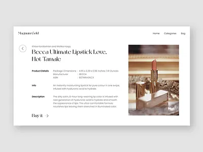 Magnum Gold branding design flat flatdesign graphic design graphicdesign ui uiux ux web webdesign webpage website websitedesign