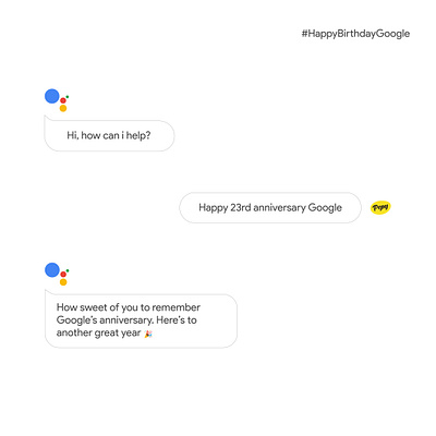 Birthday Wish For Google #happybirthdaygoogle branding creativedesign designing google happybirthdaygoogle illustration marketing ui website design