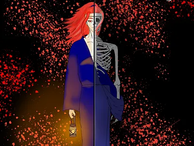 Living dead illustration