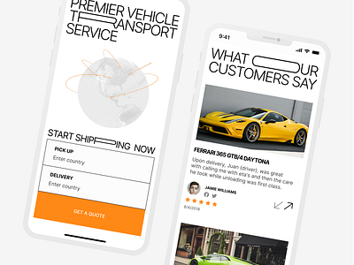 first class car service app