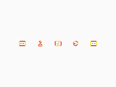 Icon Set for DailyUI challenge 055 dailyui design icons ui uichallenge ux