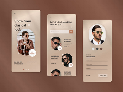 Sunglass Shop App UI animation app ui app ui design colorful dribbble best shot ecommerce eyewear glasses minimal onlineshop shop sunglass sunglass mobile app trend ui uiux design uparrow ux