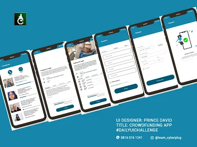 CROWDFUNDING CAMPAIGN app branding dailyui dailyuichallenge design graphic design illustration logo ui vector