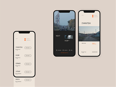Mobile layout mobile mobile layout type typography ui ui design web web design website
