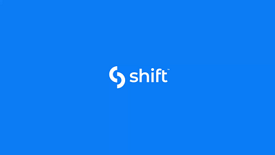 Shift - Logo Animation animation branding clean logo motion graphics team management