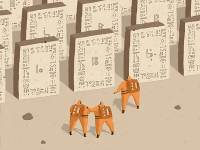 Ancient Tablets ancient ancient tablets astronauts exploration fun glyphs hieroglyphics illustration runes sci fi science science fiction space space men tablets travel