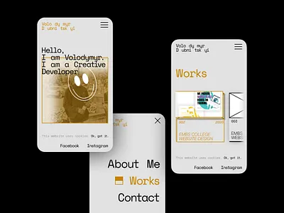 dubnytskyi.com | Volodymyr Dubnytskyi Portfolio branding creative design graphic job layout product designer site ui ui designer ux designer web designer webdesigner website work