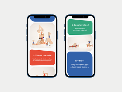 TOTEMO brand illustration kids toy ui ux web design