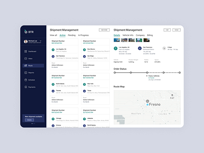 Logistic Management App Dashboard dashboard dashboard design dashboard ui dashboard ui design dashboard user interface dashboard ux logistic dashboard logistics design logistics management web application web application design web application ui