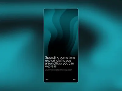 On boarding Exploration animation app clean mobile motion on boarding pattern ui ux