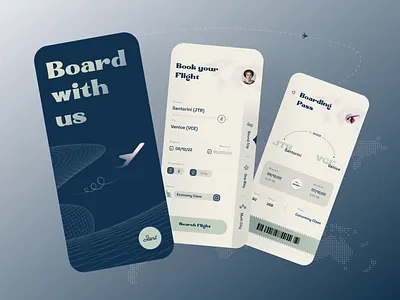 ✈️ Flight Ticket Booking App Design airline app app design app development booking booking flight clean flight app flight booking flight ticket booking minimal mobile app design online booking app ticket app ui uiux