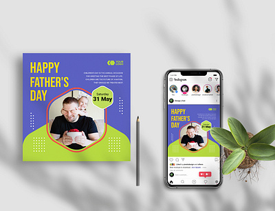 Creative Happy Children's Day Social Media post Design advertisement advertising agency business brochure design illustration social media post