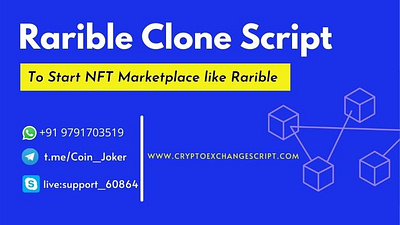 Rarible Clone Script - To Create NFT Marketplace like Rarible create rarible clone rarible clone development rarible clone script rarible clone software