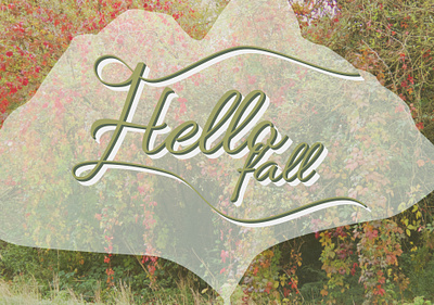 Hello Fall illustration 2 -2021 automne autumn calligraphy color colorful design design graphique designer graphique designer portfolio fall fall illustration feuille graphic design graphic designer handlettering illustration leaf photo photography typographt