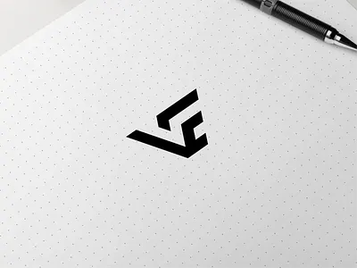 VE MONOGRAM CONCEPT LOGO app branding design icon illustration logo typography vector