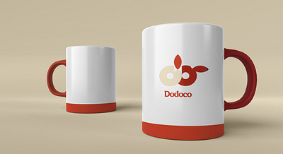 Dodoco mugs graphic design icon logo