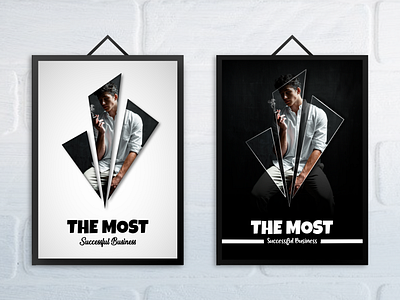 The Most Successful Business - Posters adobe art break cigarettes cover cover art design glass man photoshop poster poster art poster design posterdesign print smoke type typography