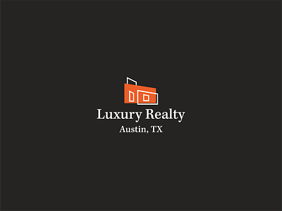 Luxury Realty Logo adobe illustrator branding design graphic design logo realty vector