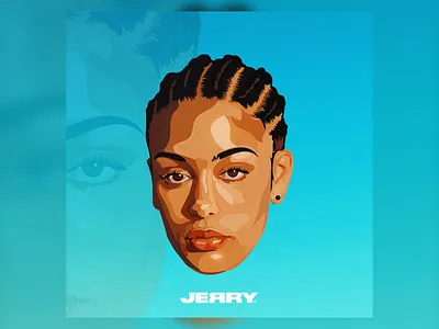 Jorja Smith Illustration animation art artist branding design drawing illustration logo ui vector