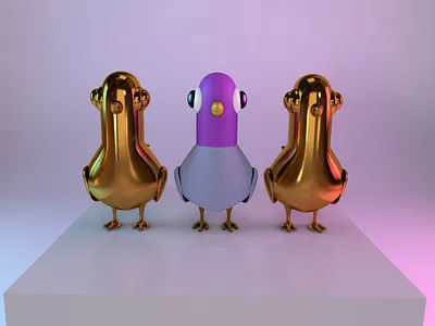 Pigeon Life animation art artist branding design drawing illustration logo ui vector