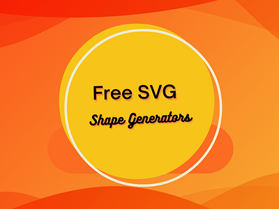 Best 8 Free SVG Shape Generators To Use design graphic design illustration ui ui designer webdesign webdesigners