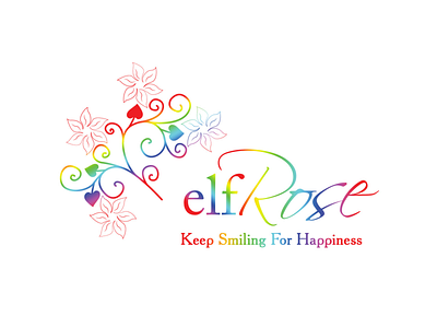 Elf Rose - Logo design graphic design illustration logo