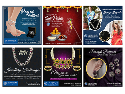 Jewelry Brand - Social Media Posts branding design graphic design instagram post social media social media post