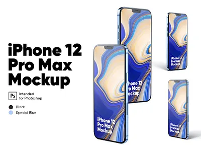 iPhone 12 Pro Max Mockup abstract clean device display laptop mac macbook mockup phone phone mockup presentation realistic simple smartphone theme ui ux web webpage website