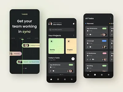 Tasker - BPM SaaS Mobile App app design application application design bpm business management business management software ios app ios app design mobile app mobile app design mobile apps mobile interface mobileapp mobileappdesign product design saas software as a service ui ux ux ui design