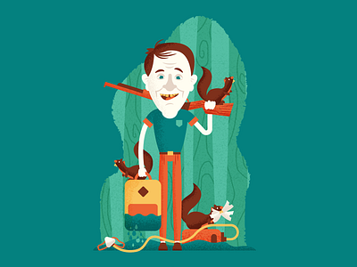 Brian Bates Comedian breakfast bates brian bates character character illustration letsgofolks nate bargat nateland stand up comedian standup the nateland podcast