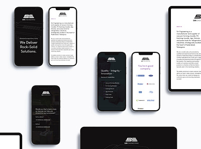 Branding - Siri Engineering branding logo ui website