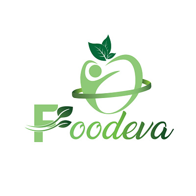 Foodeva Logo graphics design herbal logo logo minimal logo professional logo unique logo